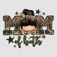 Mom Of Both Boys Messy Bun Premium Sweatshirt | Teevron