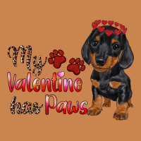My Valentine Has Paws Heavyweight Hoodie | Teevron