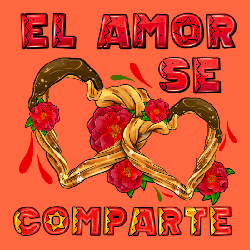 El Amor Se Comparte With Churros Premium Hoodie by AdoDesignShop | Teevron