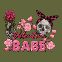 Valentine Babe Valentine's Day Skull Classic Tee | Teevron