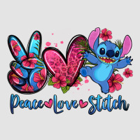 Peace Love Stitch Premium Sweatshirt | Teevron