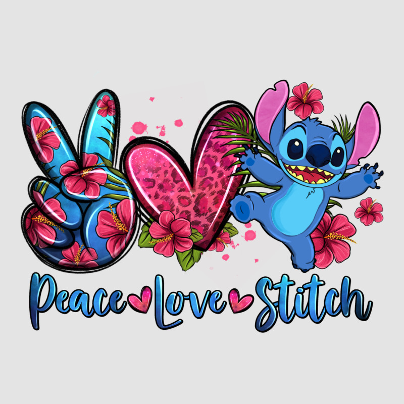 Peace Love Stitch Premium Sweatshirt by Zillion Design Studio | Teevron