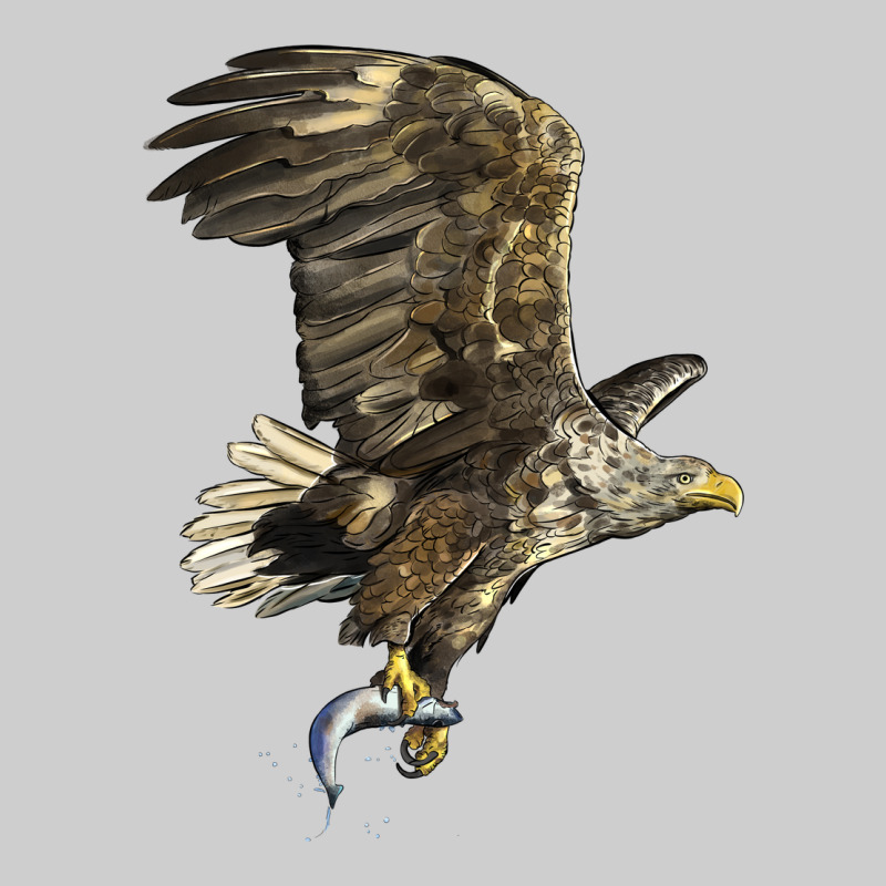 American White Sea Eagle Premium Tee by LillyAllenDesigns | Teevron