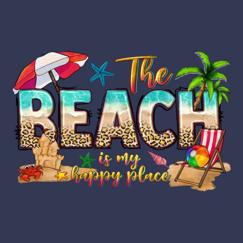 The Beach Is My Happy Place Heavyweight Hoodie by texasbilliewilder | Teevron