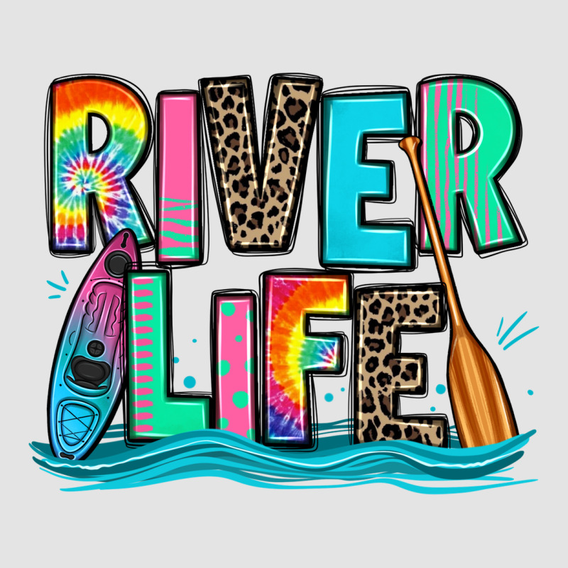 River Life Kayaking Premium Sweatshirt by Zillion Design Studio | Teevron