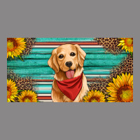 Golden Retriever License Plate Vintage Tee | Teevron