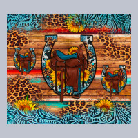 Saddle Horseshoe Leopard Sunflower Premium Hoodie | Teevron