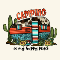 Camping Is My Happy Place Premium Hoodie | Teevron