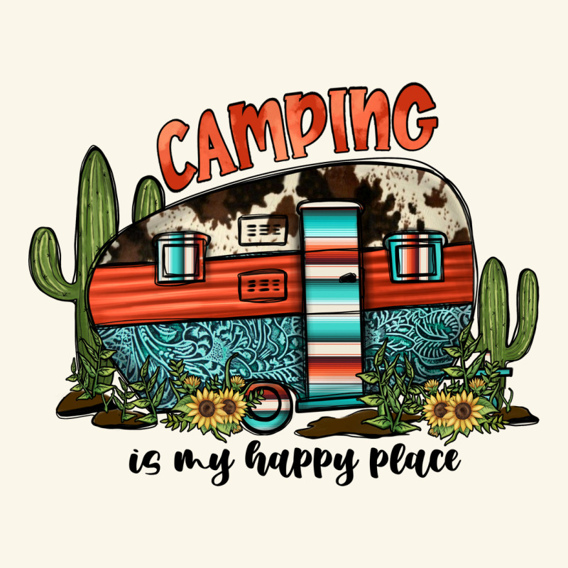 Camping Is My Happy Place Premium Hoodie by JahusDesignShop | Teevron