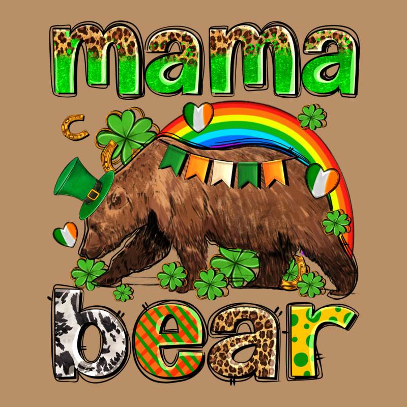 St Patricks Mama  Bear Vintage Hoodie by AdoDesignShop | Teevron