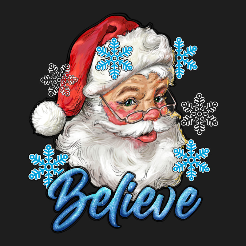 Santa Blue Believe Heavyweight Hoodie by RanaPortraitStore | Teevron