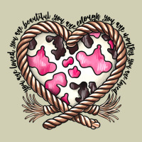 Western Cowhide Heart Heavy Core Tee | Teevron
