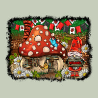 Welcome Ladybug Gnome Background Long Sleeve Tee | Teevron