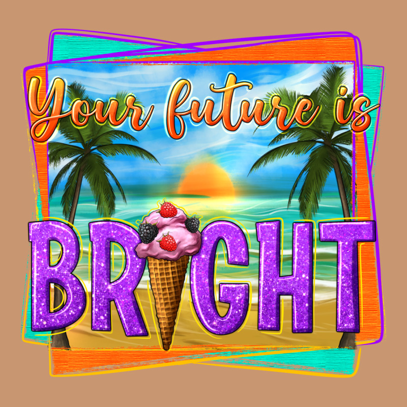 Your Future Is Bright Heavyweight Hoodie by texasbilliewilder | Teevron