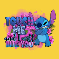 Touch Me And I Will Bite You Stitch Premium Sweatshirt | Teevron