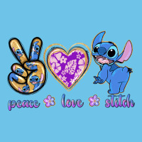 Peace Love Stitch Premium Sweatshirt | Teevron