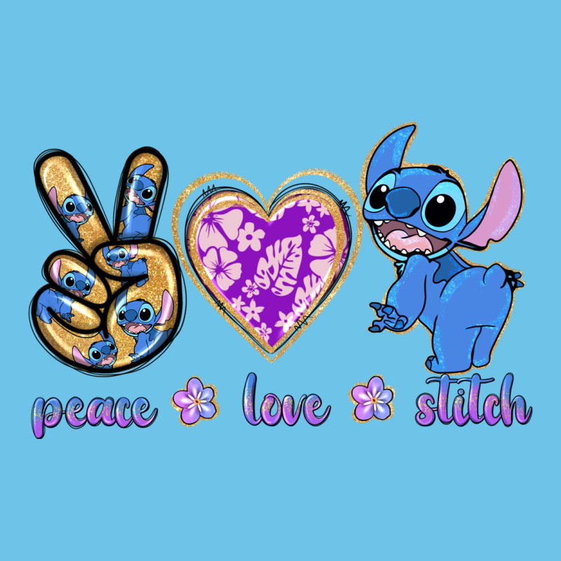 Peace Love Stitch Premium Sweatshirt by texasbilliewilder | Teevron