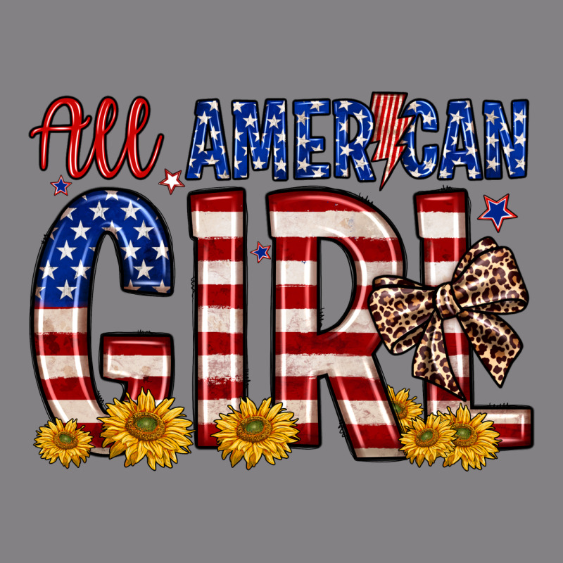 All American Girl Heavyweight Hoodie by Zillion Design Studio | Teevron