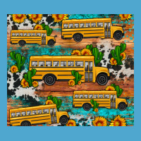 School Bus Cactus Sunflower Premium Hoodie | Teevron