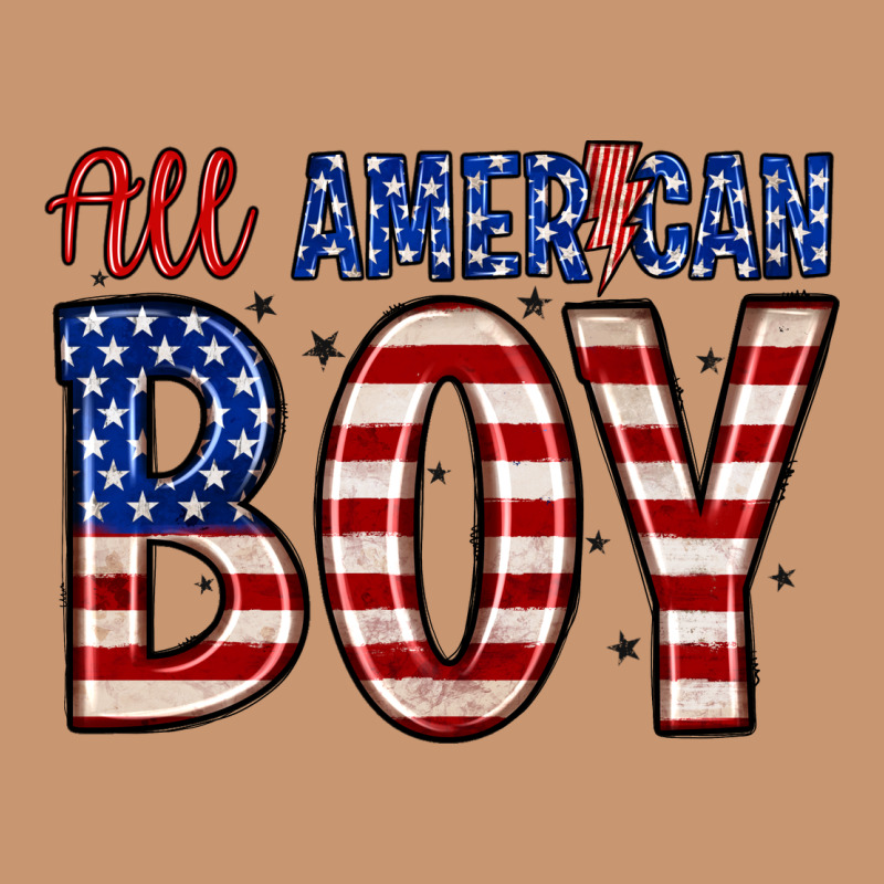 All American Boy Heavyweight Hoodie by Zillion Design Studio | Teevron
