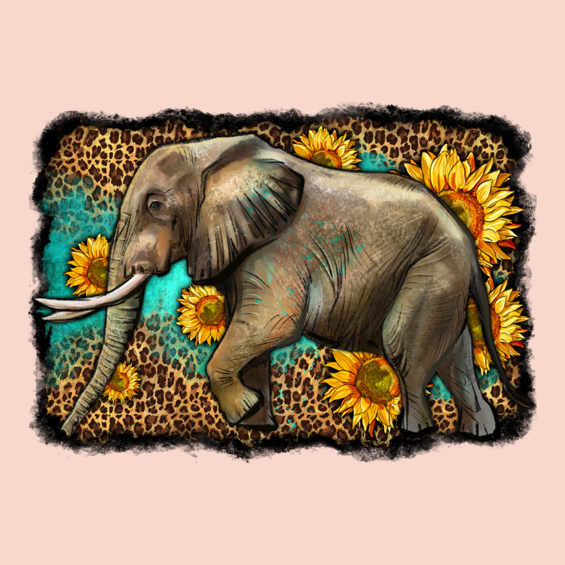 Western Sunflowers Elephant Urban Hoodie by LillyAllenDesigns | Teevron