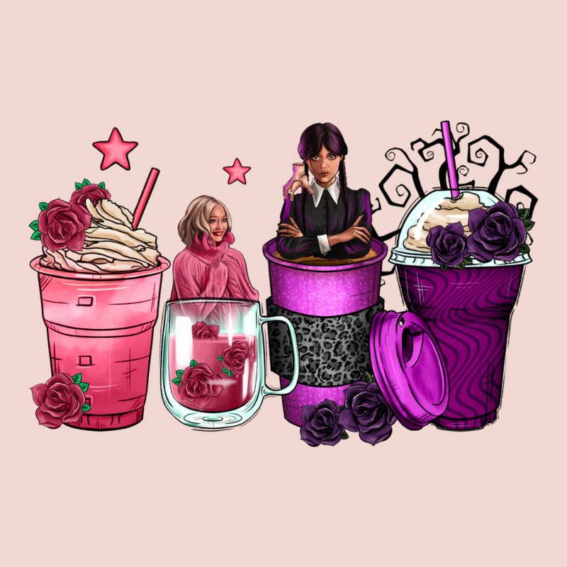 Wednesday And Enid Coffee Cups Premium Sweatshirt by Zillion Design Studio | Teevron