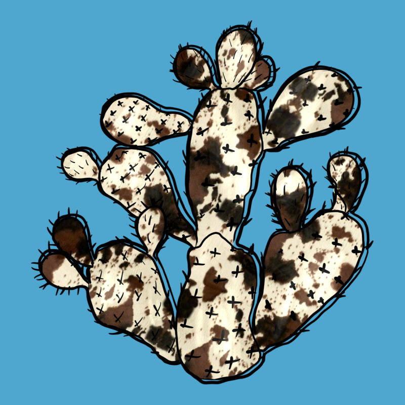 Cowhide Cactus Premium Hoodie by JahusDesignShop | Teevron