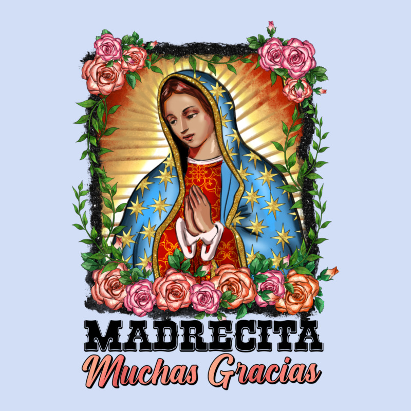 Madrecita Muchas Gracias Lady Of Guadalupe Urban Hoodie by BarkalooDesign | Teevron