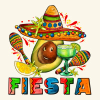 Fıesta With Avocado And Sombrero Premium Hoodie | Teevron