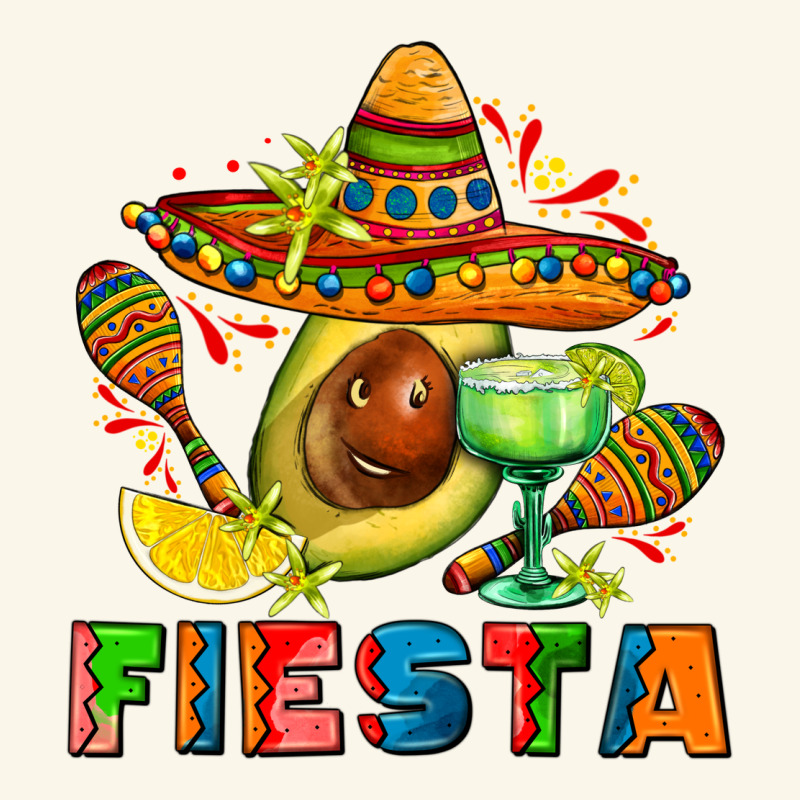 Fıesta With Avocado And Sombrero Premium Hoodie by AdoDesignShop | Teevron