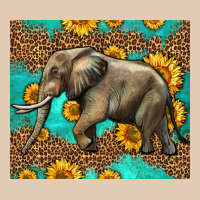 Western Sunflowers Elephant Urban Hoodie | Teevron