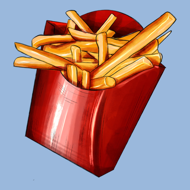 French Fries Premium Hoodie by AdoDesignShop | Teevron