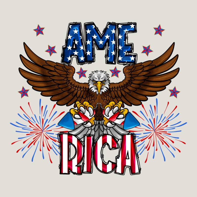 America Eagle Heavy Core Tee by CowhideDigitalArt | Teevron