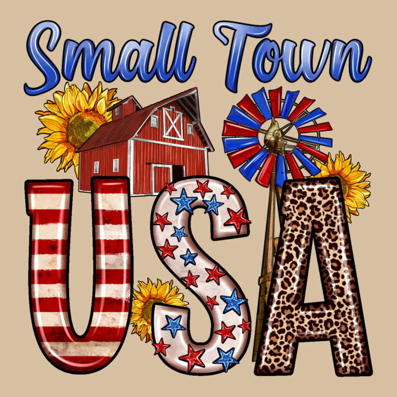 Small Town Usa Heavyweight Hoodie by Zillion Design Studio | Teevron