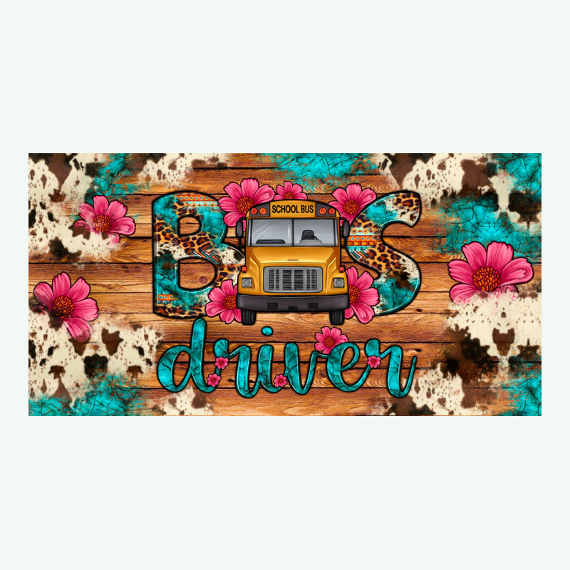 Bus Driver School Bus Cowhide License Plate Premium Hoodie by Artiststas | Teevron