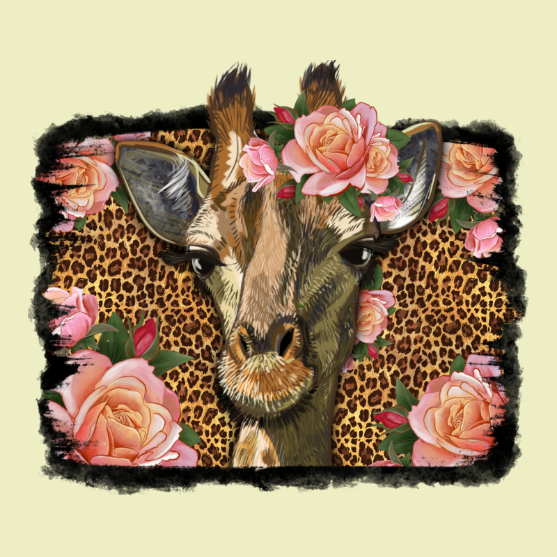 Western Floral Giraffe Urban Hoodie by LillyAllenDesigns | Teevron