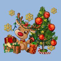 Reindeer And Christmas Tree Premium Hoodie | Teevron