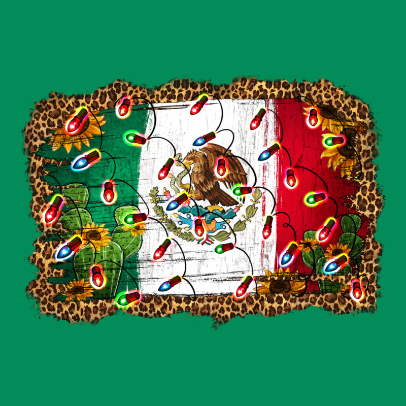 Christmas Lights Mexican Flag Urban Hoodie by Jasminsmagicworld | Teevron