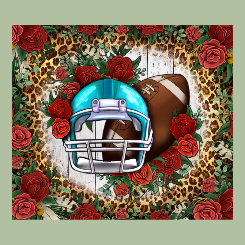 American Football Helmet And Leopard Urban Hoodie by NancyCooperArtShop | Teevron