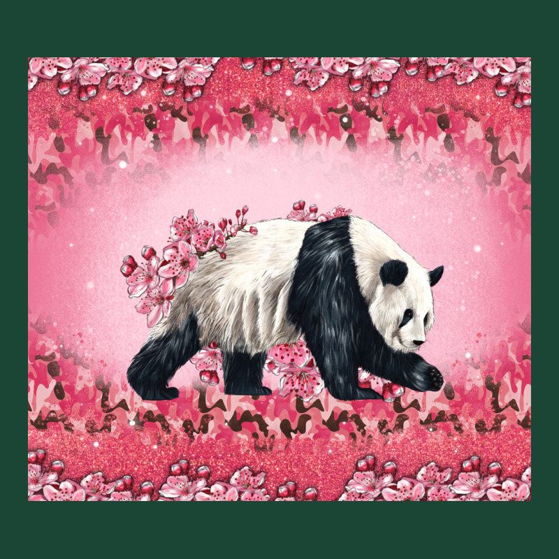 Panda With Sakura Blooms Urban Hoodie by LillyAllenDesigns | Teevron