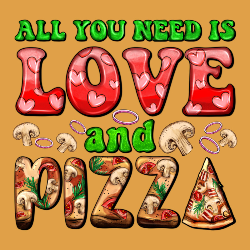 All You Need Is Love And Pizza Premium Hoodie by AdoDesignShop | Teevron