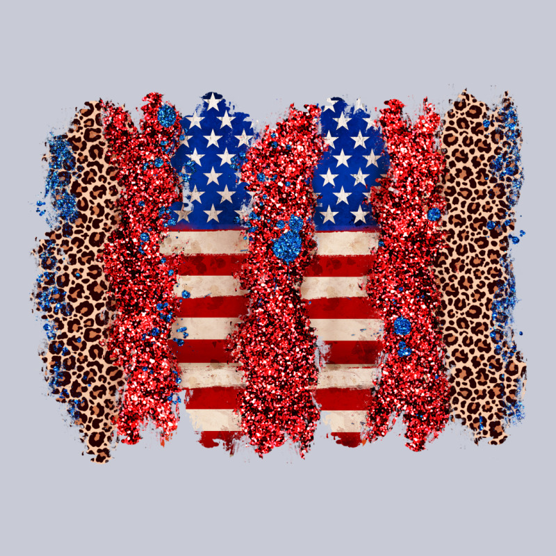 4th Of July Brushstroke Heavyweight Hoodie by Zillion Design Studio | Teevron