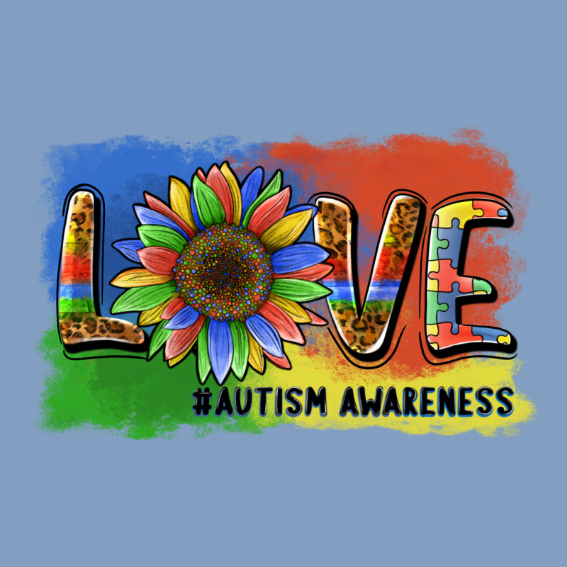 Sunflower Love Autism Awareness Urban Hoodie by BarkalooDesign | Teevron