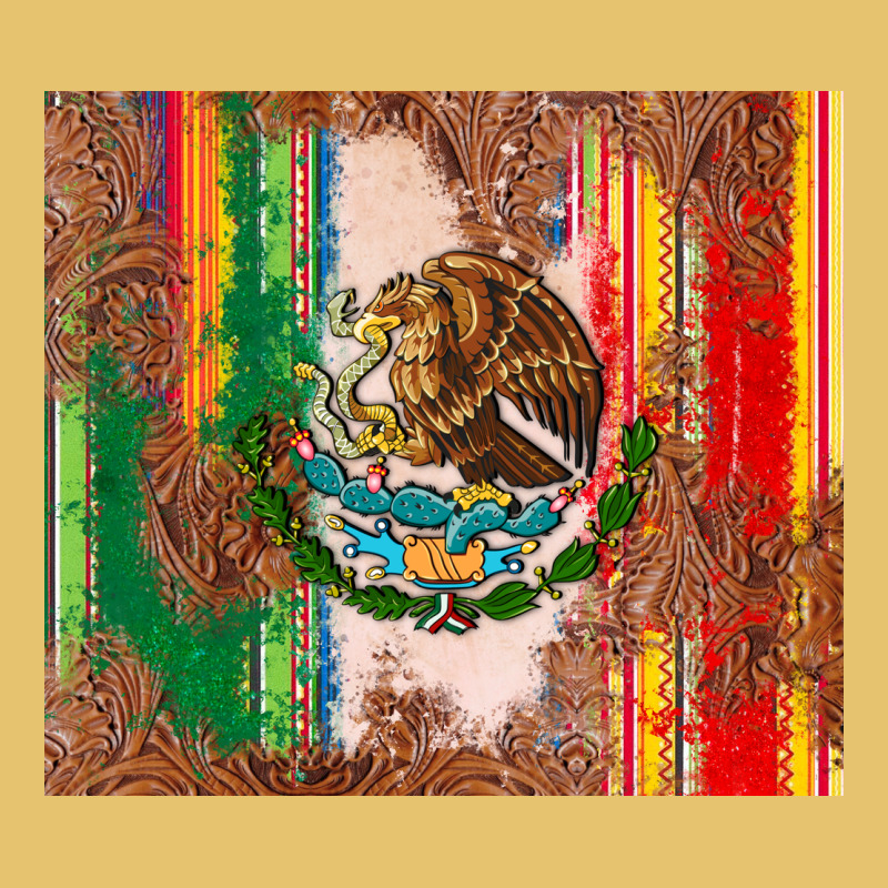Mexican Flag Serape Premium Sweatshirt by CTS Tumbler Store | Teevron