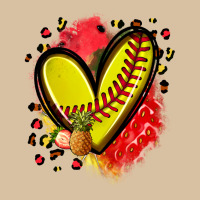 Fruits And Softball Heart Heavyweight Hoodie | Teevron
