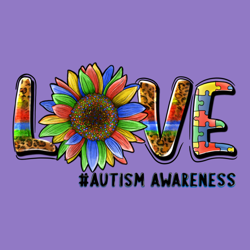 Love Sunflower Autism Awareness Urban Hoodie by BarkalooDesign | Teevron