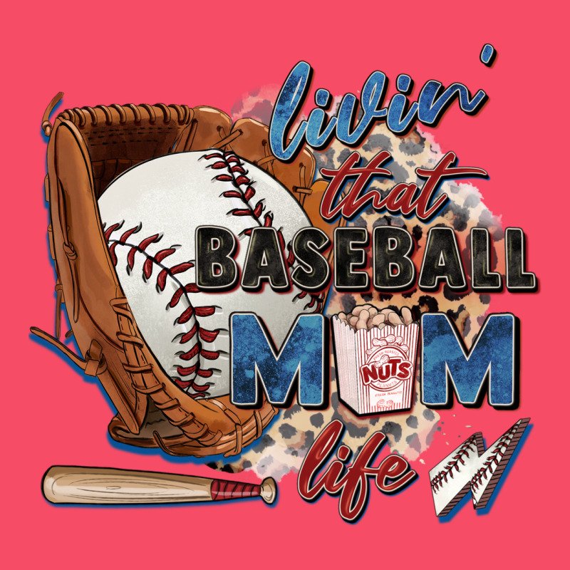 Livin' That Baseball Mom Life Premium Sweatshirt by Zillion Design Studio | Teevron