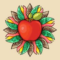 Teacher Apple And Sunflower With Leopard And Tooled Leather Premium Hoodie | Teevron
