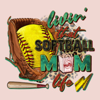 Livin' That Softball Mom Life Premium Sweatshirt | Teevron