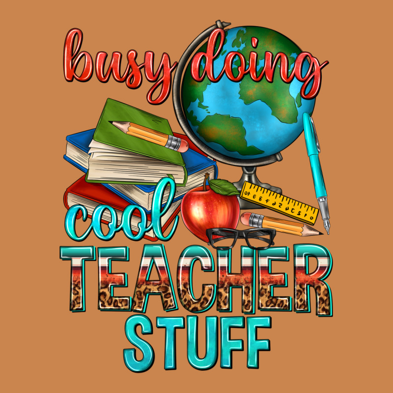 Busy Doing Cool Teacher Stuff Heavyweight Hoodie by texasbilliewilder | Teevron